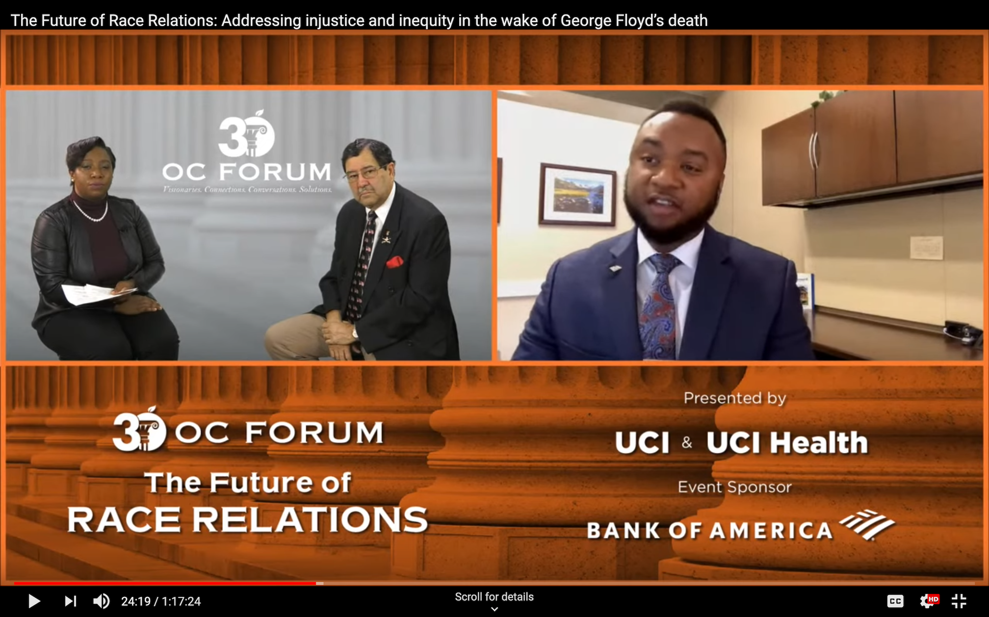Vega Awards - OC Forum The Future of Race Relations